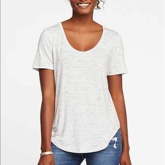 🌵2 for $5🌵 EUC Old Navy Scoop Neck Tee - Picture 4 of 4